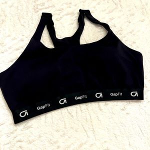 Gap Fit Black XXL Lined Sports Bra